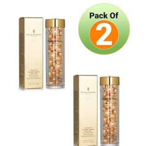 2xElizabeth Arden Ceramide Capsules Daily Youth Restoring Serum 90 Capsules NIB.